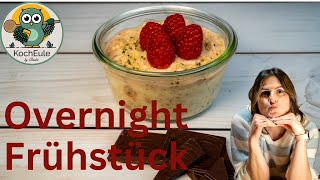 Schokoladen Frühstück im Schlaf  Overnight Oats  MEAL PREP Thermomix® TM6 TM5 [upl. by Brill]