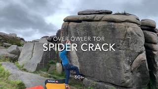 Over Owler Tor  Spider Crack 6C [upl. by Hester]