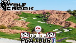 Wolf Creek Is Tough  EA Sports PGA Tour  Super League [upl. by Trask]