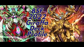 Giraffa Premium Deck List  Rosemont Spring Fest 2022 4th Place [upl. by Cordula]