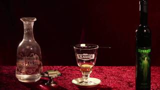 The Bohemian Absinthe Ritual with fire  And why you should avoid it [upl. by Zosema]