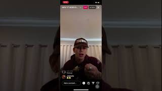 Vinnie Hacker Instagram Live 22322 [upl. by Rabma870]