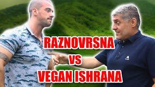 Miroljub Petrovic i Nixa Zizu  Debata O Vegan Ishrani Mesu i Misicima ✅ [upl. by Ohcamac]