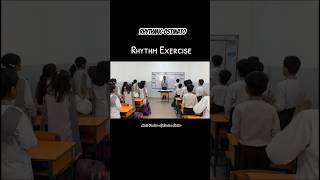 Rhythmic Ostinato Exercise to grade 3 students by Rj Zeeshan Haider 🎼 musicclass [upl. by Myrtie]