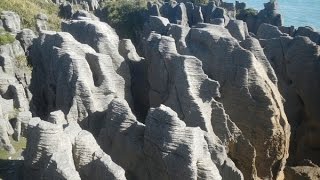 Pancake Rock New Zealand [upl. by Ahsatam]