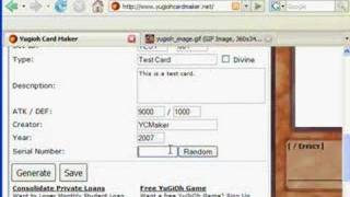 Make your own YuGiOh cards [upl. by Ahsirat]