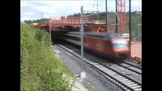 Die schönsten Bahnstrecken der Schweiz Eisenbahn am Hürlistein wird gebaut [upl. by Idnib]