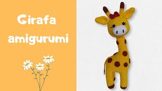 GIRAFA AMIGURUMI🦒  Coleção Safári  ARTICULADA  crochet  amigurumi receita [upl. by Aramenta618]