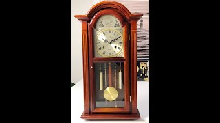 Vintage 31 Day Tempus Fugit James C Huntington Chime Wall Clock  Item 2200  Adelaide Clocks [upl. by Ring]