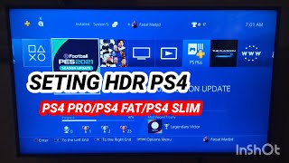 CARA SETTING HDR PS4 [upl. by Alcina]