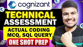 Cognizant Technical Assessment 202425  PYQ Top Questions  Complete Prep [upl. by Mada637]