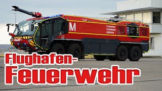 Brandschutz der Superlative  Flughafenfeuerwehr am Flughafen München [upl. by Prudi]