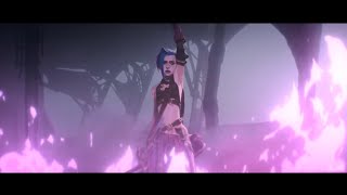 Arcane  JINX 💔  Emotional MomentsScenes Music Video  Alezeia  ALONE [upl. by Triny]