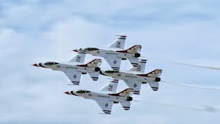 USAF Thunderbirds  Luke Days 2024 [upl. by Ezekiel445]