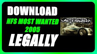 How to Download NFS Most Wanted 2005 on PC [upl. by Wakerly]