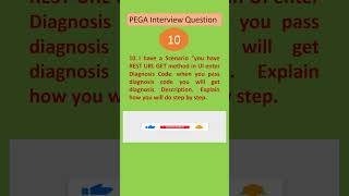 question 10 pega interview questions pega integration pega interview questions [upl. by Ynattirb]