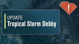 Tropical Storm Debby Update  August 7 2024 200 pm [upl. by Lonee]