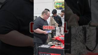 He Tried Selling Fake Jordan 1 Retro OG ‘Travis Scott’ At Sneaker Con fy ytshorts viral comedy [upl. by Thorsten662]