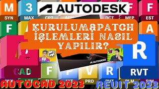 AutoCAD  Revit 2023 Kurulum İşlemleri [upl. by Nelleoj]