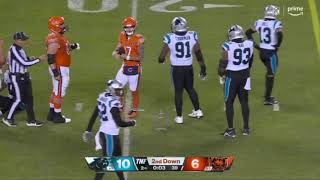 How did Tyson Bagent hold onto this ball TNFonPrime KeepPounding [upl. by Rossuck]