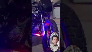 splendor bike kya Modified sticker light video Modified [upl. by Ike863]