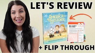 Homeschool History Curriculum  Tuttle Twins Americas Story V1 Review amp Flip Through [upl. by Hollie]