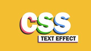 16 Awesome Pure CSS Text Effect You Should Try [upl. by Turrell]