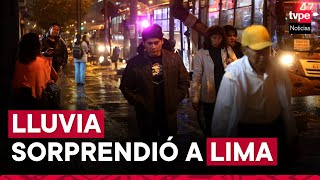 ¿Continuará la lluvia en Lima Senamhi nos da su pronóstico del clima  El Tiempo 6112023 [upl. by Ellord]