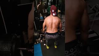 Rematore con bilanciere dorso dorsali back backworkout [upl. by Aloel]