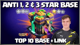 After Update 10 New Base Best Th14 War Base With Link 2024  Th14 War Base  Th14 New Base CWL coc [upl. by Llenart]