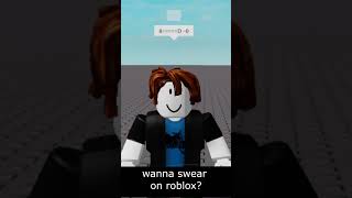 How to Swear on a Roblox CONDO 🤬 condo roblox shorts [upl. by Hctub]