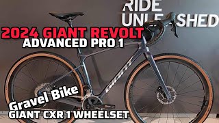 2024 GIANT REVOLT ADVANCED PRO 1 XS  WEIGHT 2024 GIANT GRAVEL BIKE  GIANT CXR 1 WHEELSET [upl. by Guerra416]