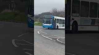 Bus Spotting Stagecoach South Wales Enviro 200 36404 CN11 BZT Route 51 Bargoed to Merthyr Tydfil [upl. by Nnyleve]