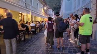 walking in Brasov Romania video for a YouTube fun entertainment clip three [upl. by Lleroj379]