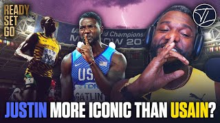 Does Usain Bolt or Justin Gatlin have the most iconic track photo of all time 👀 [upl. by Iraj287]