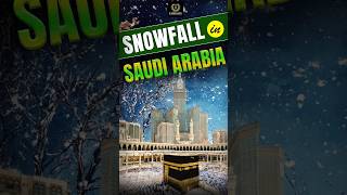 Snowfall in Saudi Arabia saudiarabia snowfall india [upl. by Gaskin90]