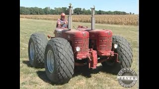 International Harvester 400 Diesel Twin Engine Garrett Tractor  Classic Tractor Fever [upl. by Mw]