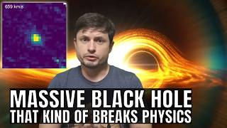 JWST Reveals a Black Hole So Bright It Breaks Physical Models [upl. by Ingram358]