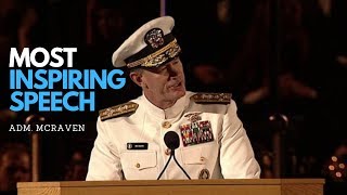 The Most Inspiring Speech by Adm McRaven  Make Your Bed [upl. by Elladine]