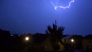 zwaar onweer 3 september 2011 super lightning storm [upl. by Andrade63]