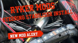 Install steering Stabilizer [upl. by Nayrbo905]