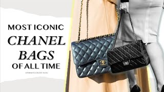 The 10 Most Iconic Chanel Bags of All Time  Hymmes Luxury Vlog [upl. by Esemaj194]