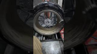 Puncture Tire Replacement amp Wheel Balancing [upl. by Ilarin]