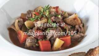 Quick Beef and Barley Stew Recipe [upl. by Nalahs]