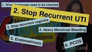 2 Stop Recurrent UTI and Painful Bladder [upl. by Aerdnaid778]