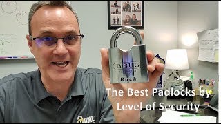 The 4 Best Padlocks by Level of Security [upl. by Aiciles]