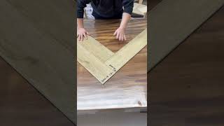 How to install herringbone SPC flooring [upl. by Liew]