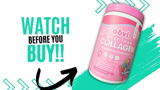 Review of Obvi More Than Collagen Powder [upl. by Letsyrk137]