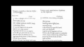 LEuridice the earliest surviving opera original version complete [upl. by Abbe]