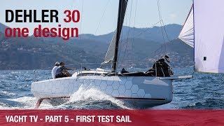 Dehler 30 one design  First test sail [upl. by Fauch178]